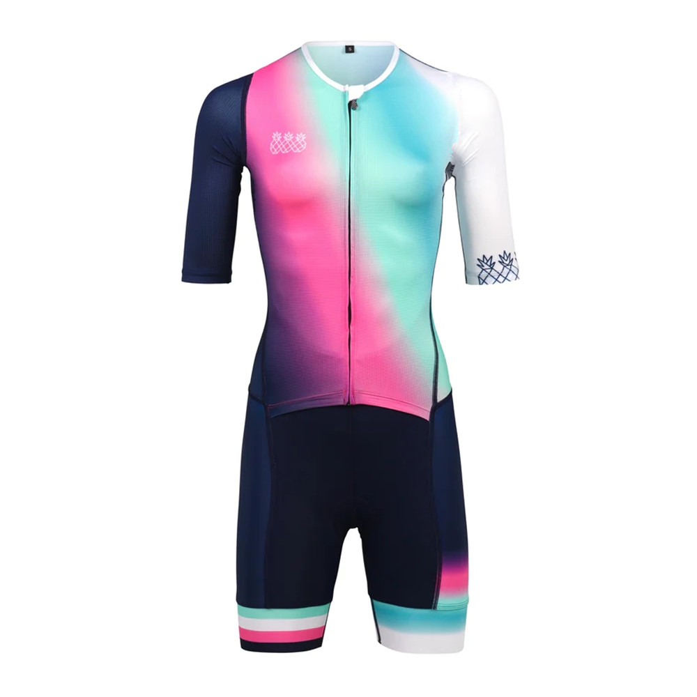 Cycling Gear Girls - Combinaison de Triathlon d'été pour femmes,