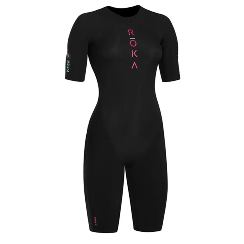 Cycling Gear Girls - Roka-Tricouette Trisuit à manches courtes pour