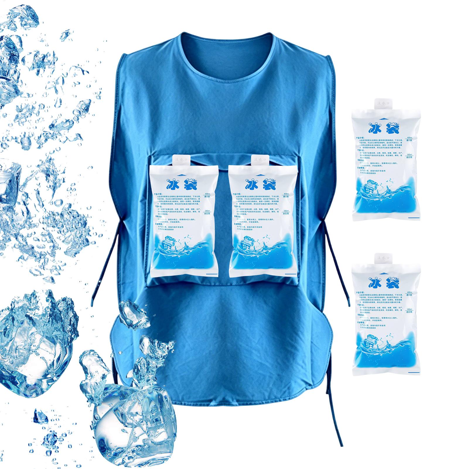 Cycling Gear Cold Weather - Gilet rafraîchissant avec 4 pochettes de