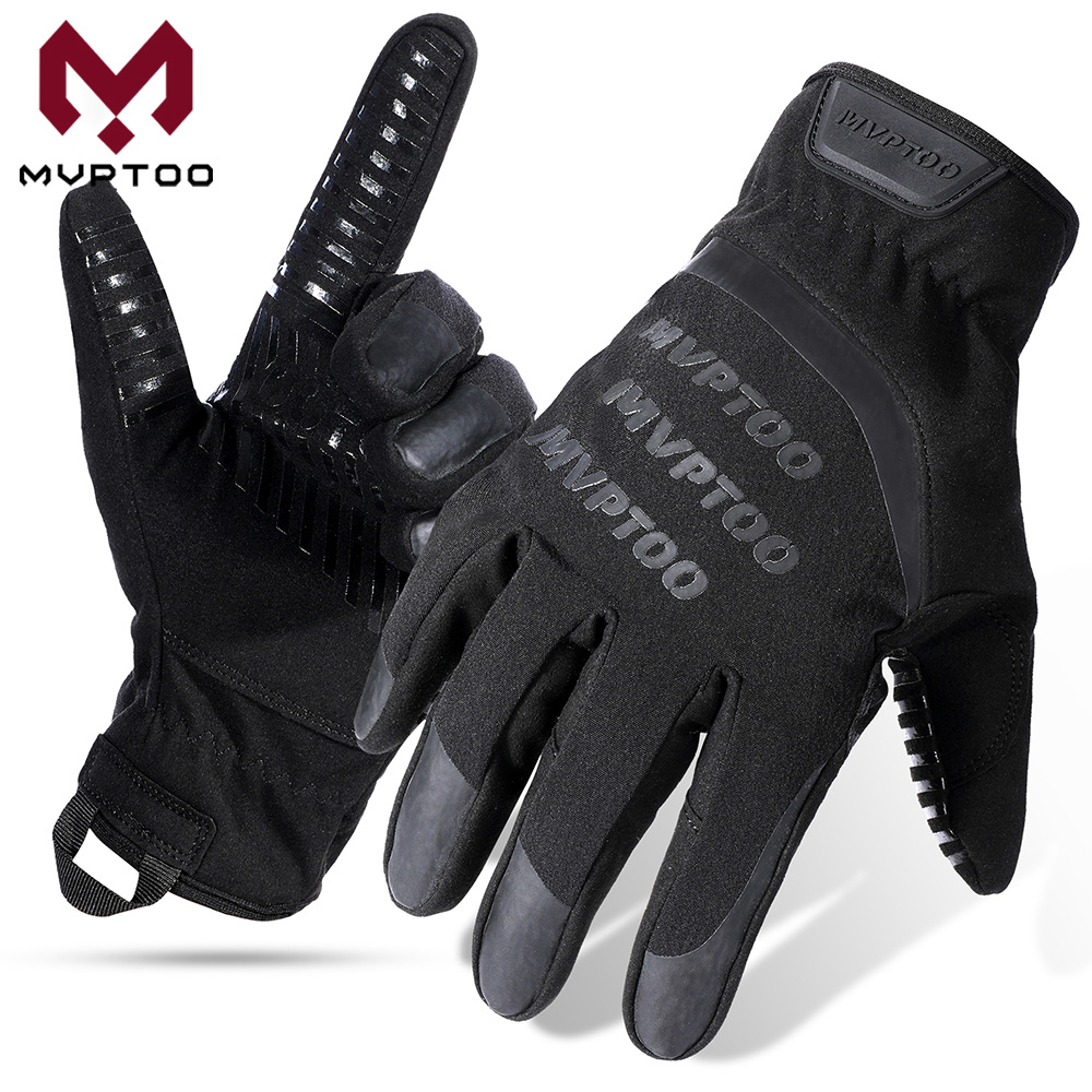 Cycling Gear Cold Weather - Gants thermiques d'hiver pour écran tactile,