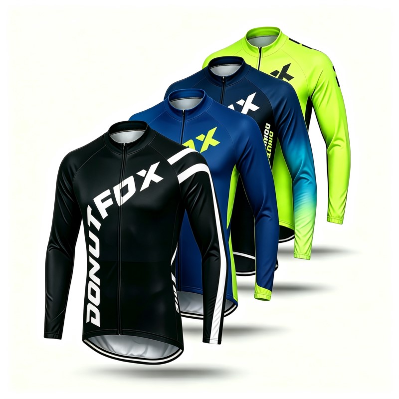 Cycling Gear Waterproof - Maillot de VTT à manches longues