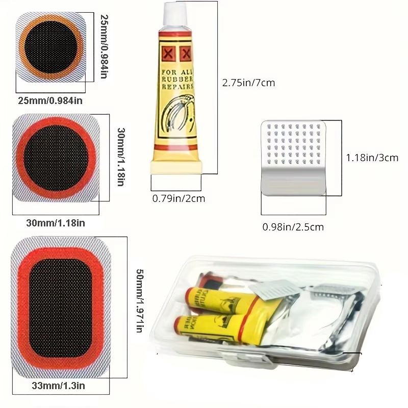 Kit de réparation de pneus de  - Bicycle Repair Kit avis et prix