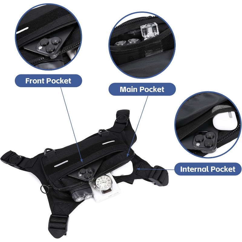 Sac de gilet tactique multifon - Cycling Gear Vest avis et prix