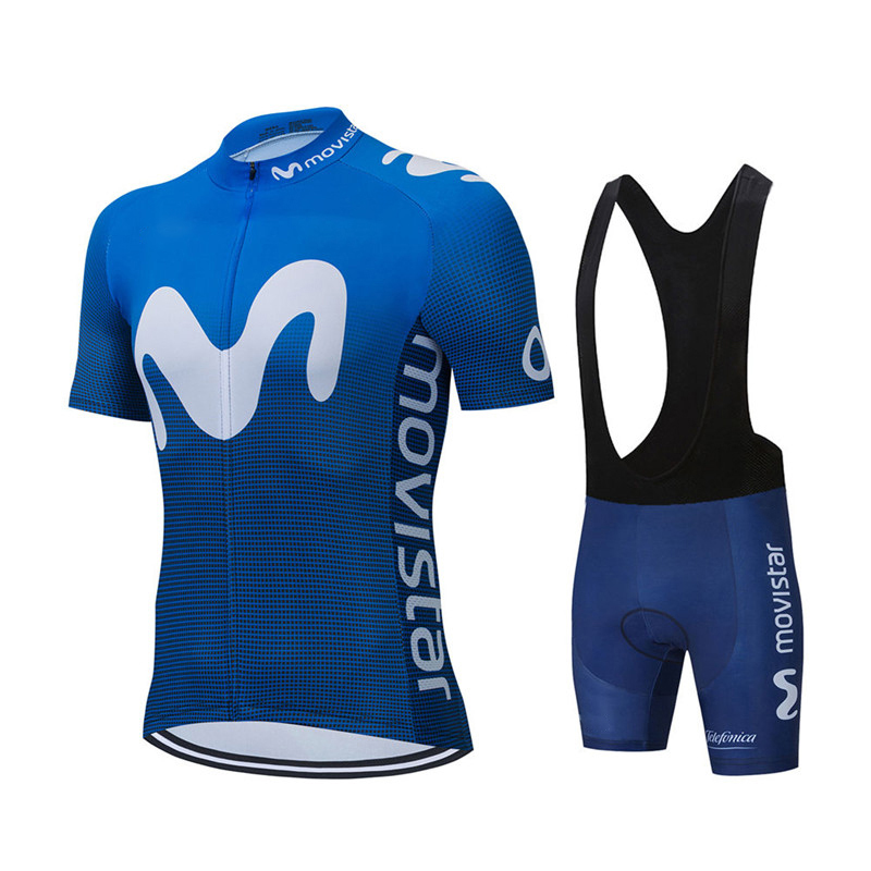 Movistar – ensemble de cyclism - Cycling Gear Waterproof avis et prix