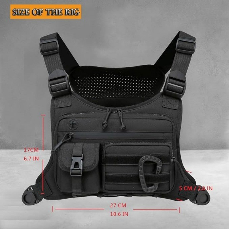 Sac de poitrine tactique pour  - Cycling Gear Vest avis et prix