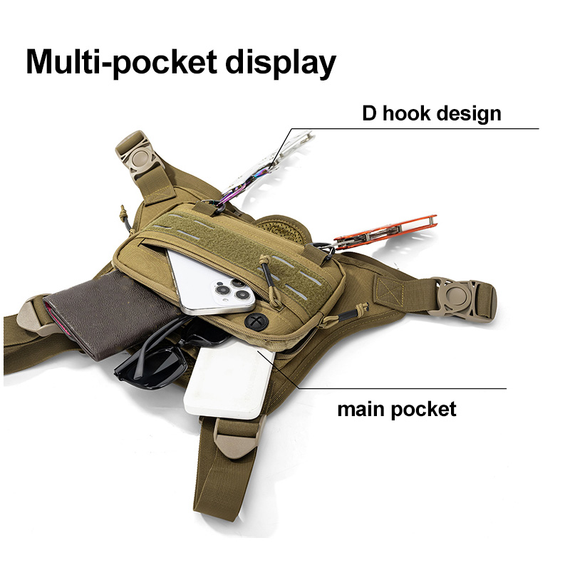 Sac de poitrine tactique, gile - Cycling Gear Vest avis et prix