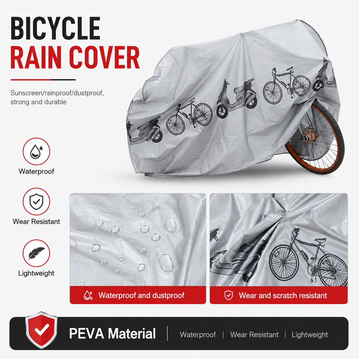 PINMOAP Housse de protection u - Cycling Gear Waterproof avis et prix