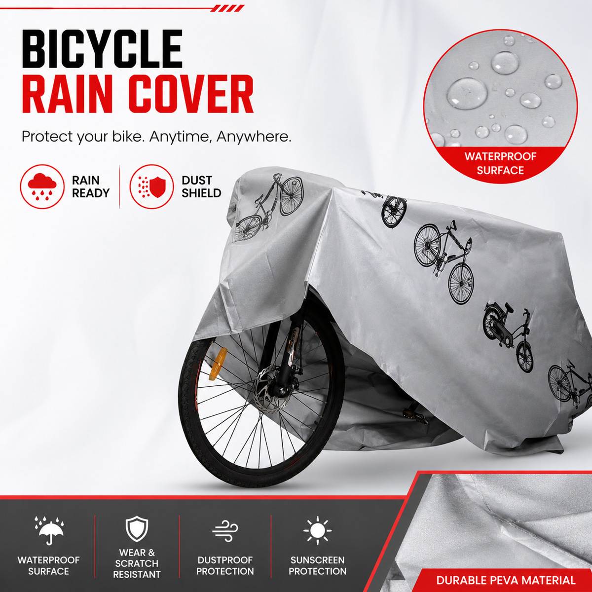 PINMOAP Housse de protection u - Cycling Gear Waterproof avis et prix