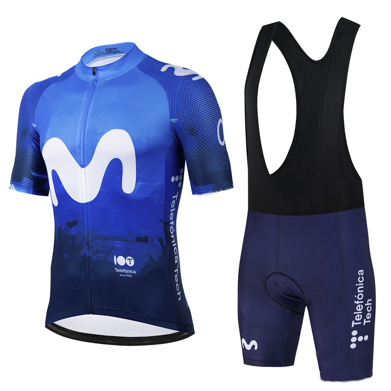 Movistar Pro Team été Maillot  - Cycling Gear Waterproof avis et prix