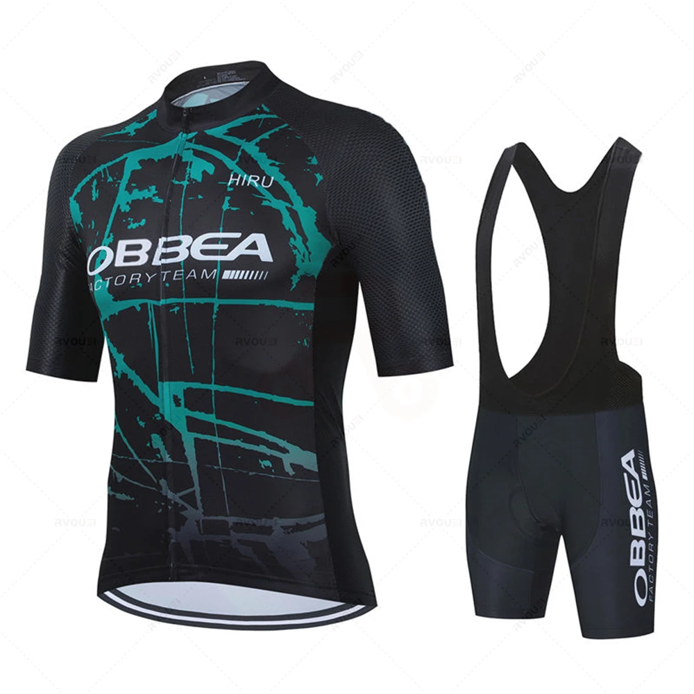 Hiru-Ensemble de maillot de cy - Cycling Gear Logo avis et prix