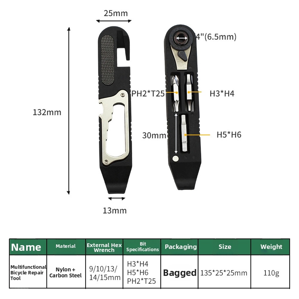Kit d'outils de réparation de  - Bicycle Repair Kit avis et prix