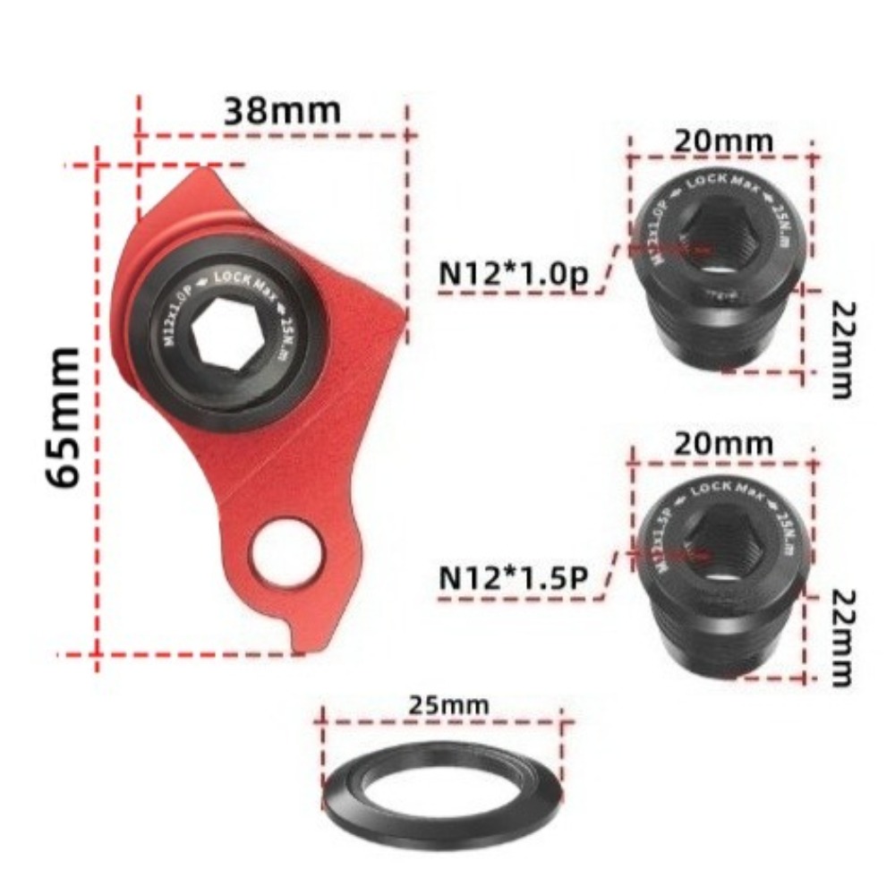 1 pièce de support de pédalier - Cycling Gear Hanger avis et prix